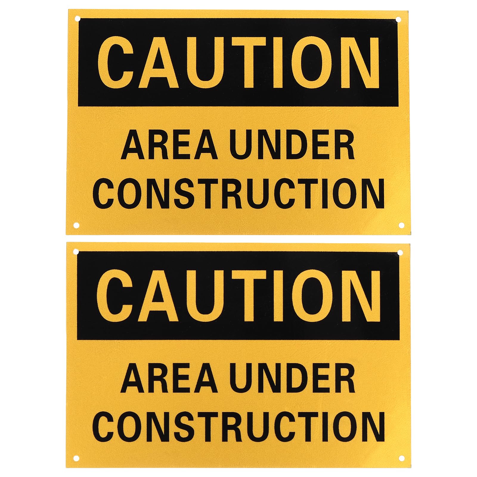 Panneau Attention Zone En Construction danger ne pas entrer en plastique