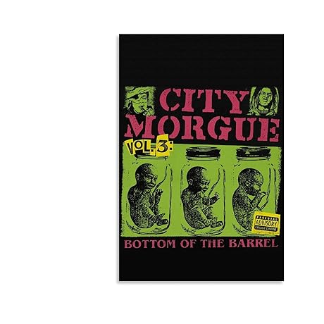 CITY MORGUE VOLUME 3 BOTTOM OF THE BARREL Poster by CITY MORGUE