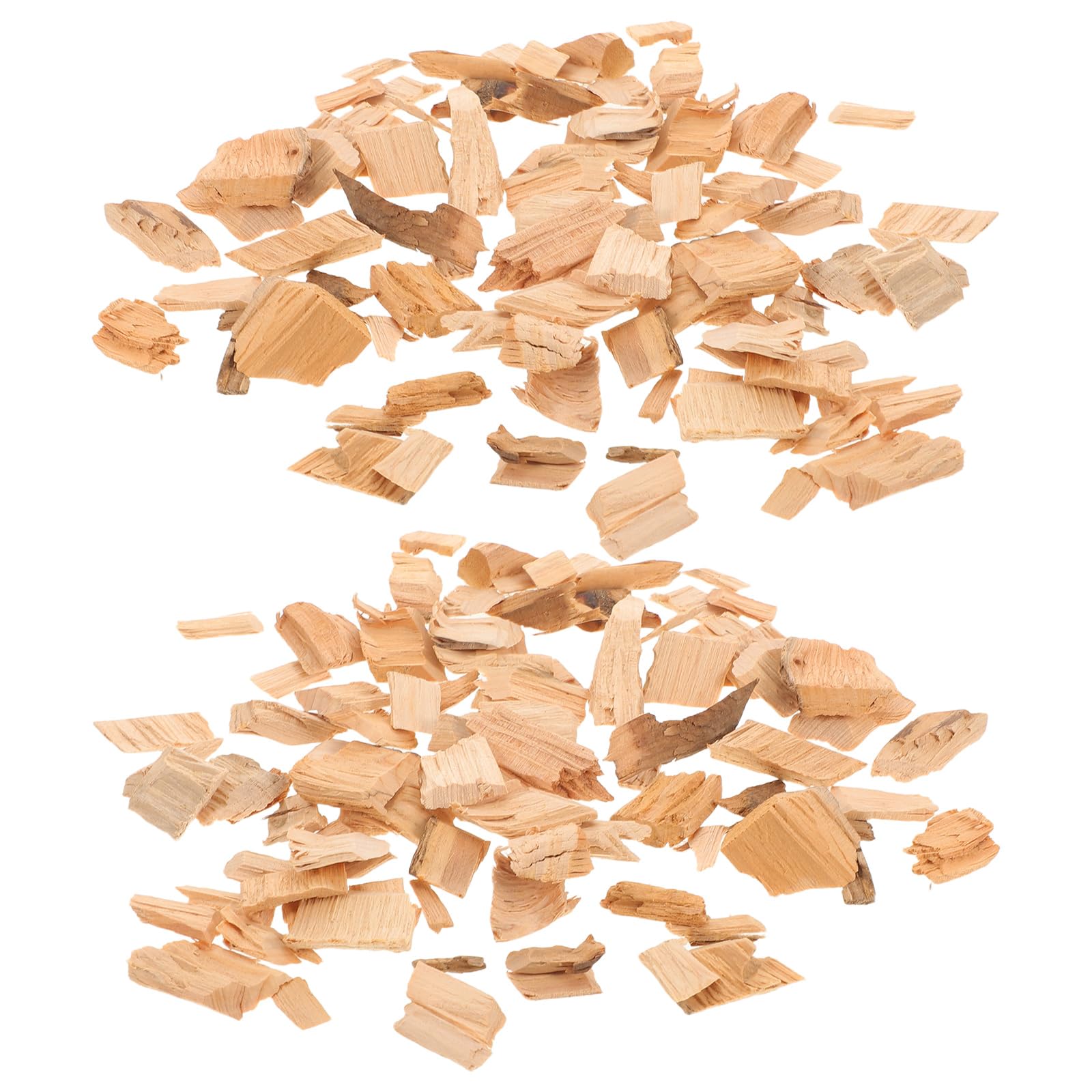 Astillas de Madera para Ahumar Ciprés 400g (3–5cm) 2 Bolsas, Virutas Naturales para Barbacoa, Accesorios para Parrilla, Sabor Ahumado para Carne, Cerdo, Aves y Verduras, Leña