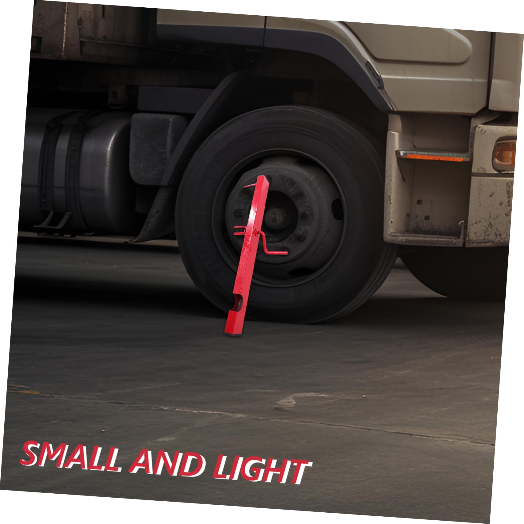 Enrouleur Manuel de Sangle pour Camion en Acier Rouge