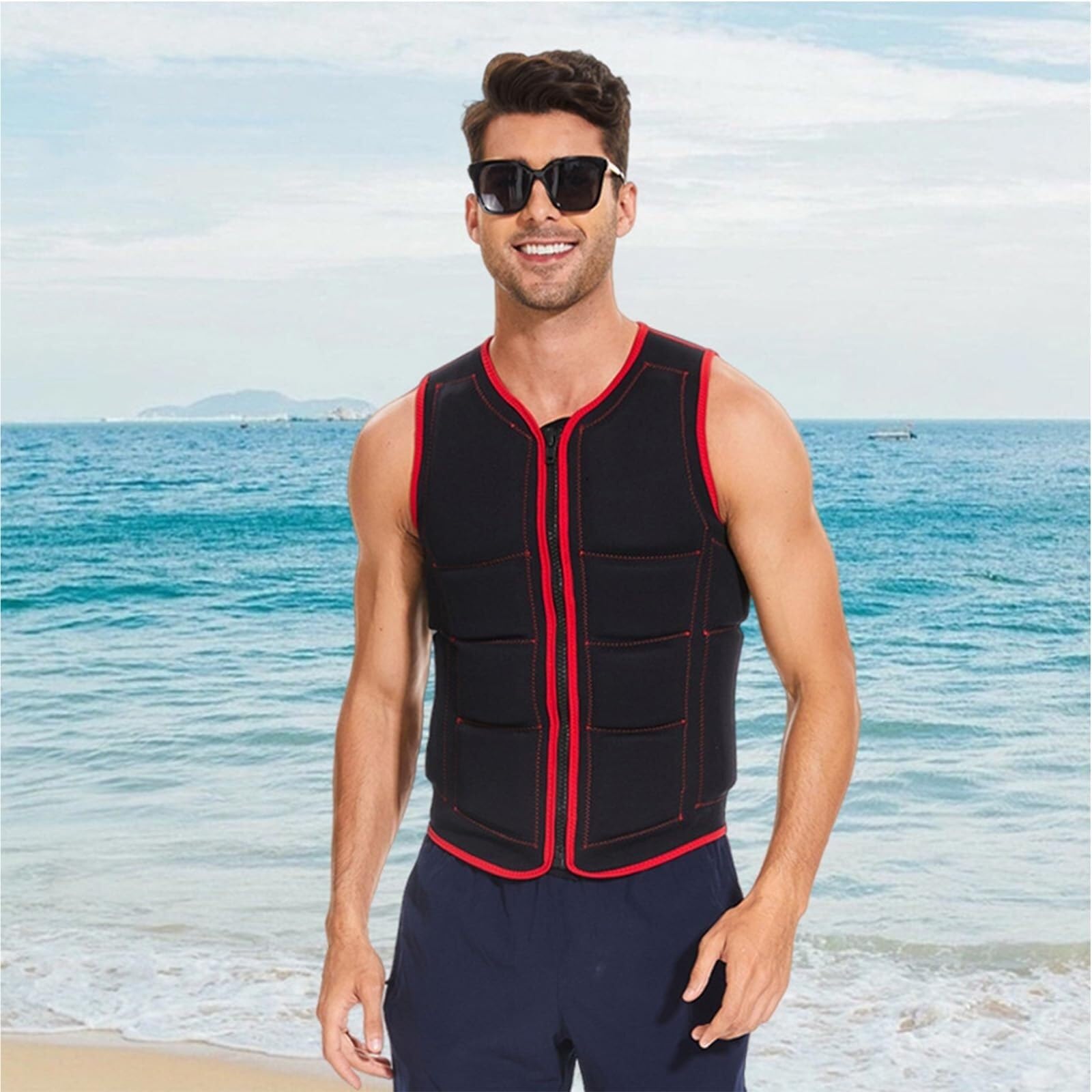 Surfjacke for Schwimmen, Kajakfahren, Bootfahren