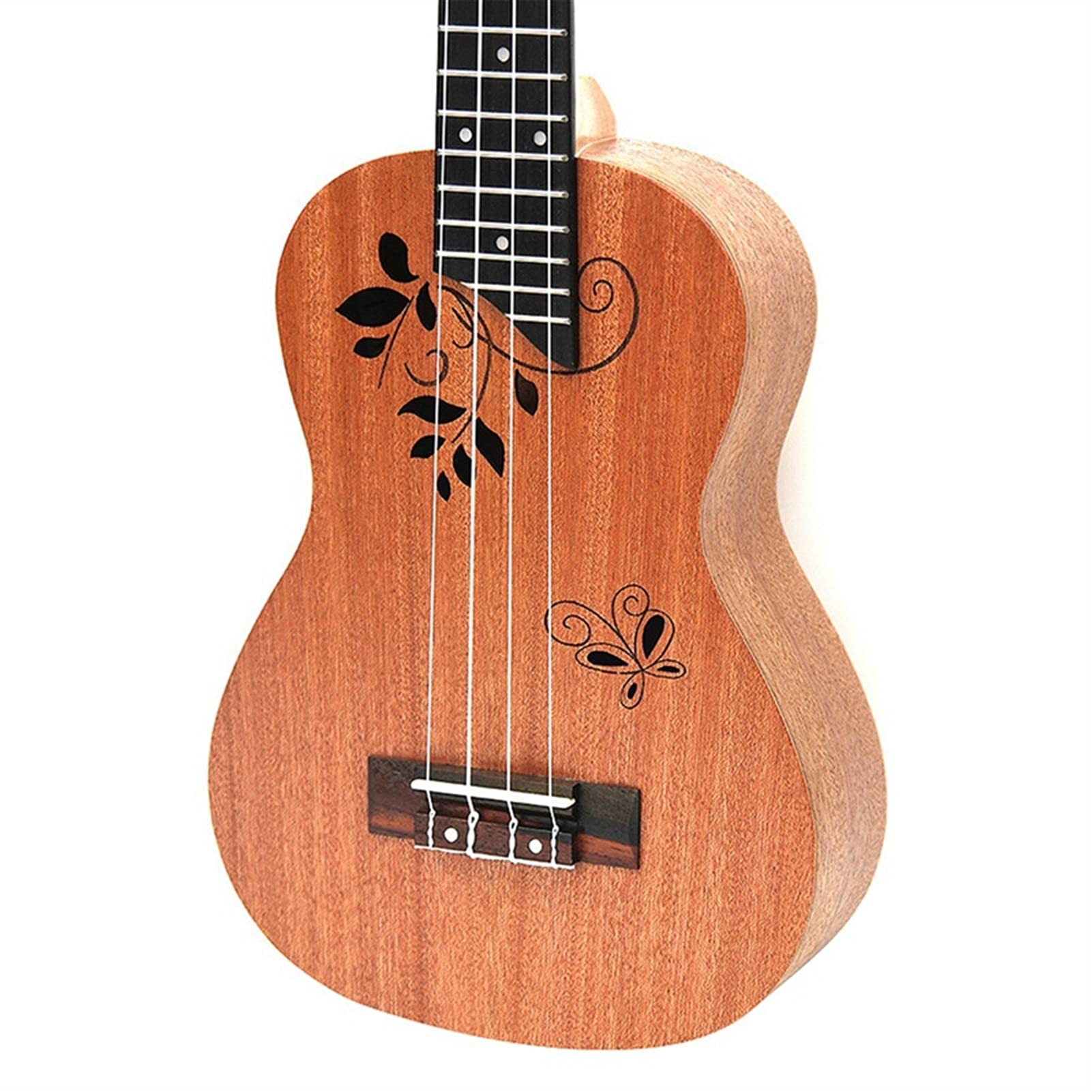 Ukulele koncertowe Początkujący Ukulele 23- calowy 17- próg Mahoń 4- strunowy Akustyczny Ukulele Początkujący Hawajski Gitara