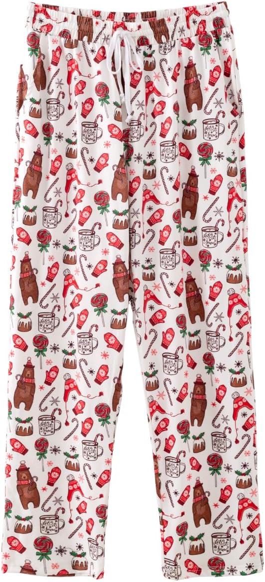 Unique Baby Unisex Adults Pajama Pants Holiday PJs - Image 2