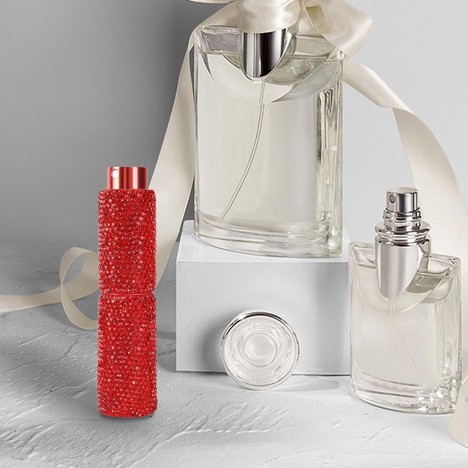 Amazon.co.jp: Vbnuyhimミニ詰め替え可能香水アトマイザー、詰め替え