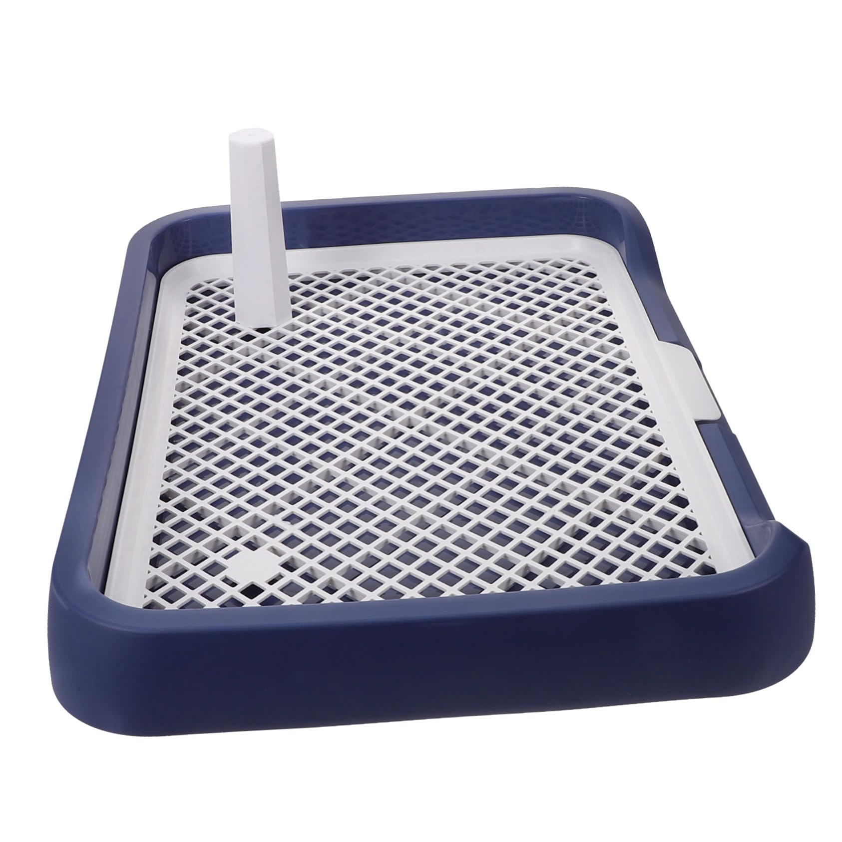 FONDOTIN -Slip Dog Potty Tray Indoor Dog Potties Mesh Pet Toilet Plastic Puppy Toilet Pet Cage Pad