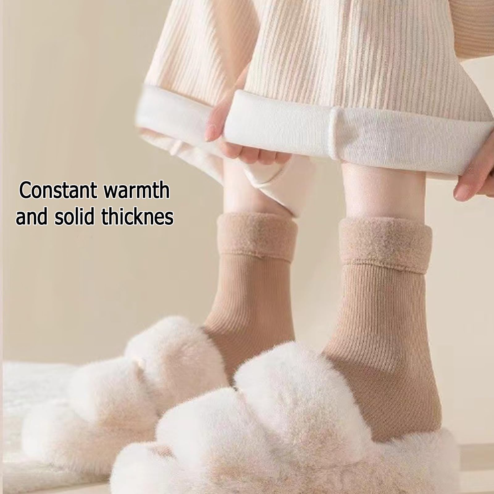 Alpaka Socken Damen, 5 Paar Wollsocken, Socken Damen 35-40, Thermosocken Damen, Alpaka Socken Damen, Thermosocken Dick Wintersocken Damen Geschenke