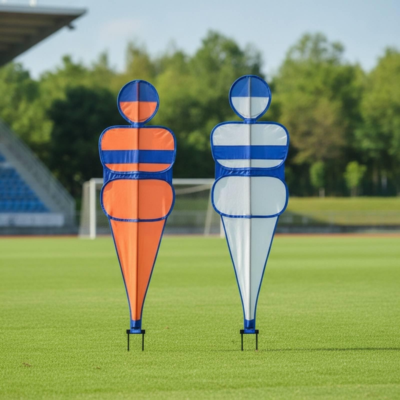 predolo Modello da Allenamento Resistente Modello da Attrezzatura Calc Molla Leggera Barriera per Allenatori, Calciatori