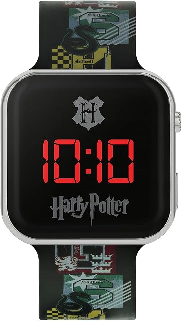 Harry Potter Unisex-Kid's Digital Quartz Watch with Silicone Strap HP4104