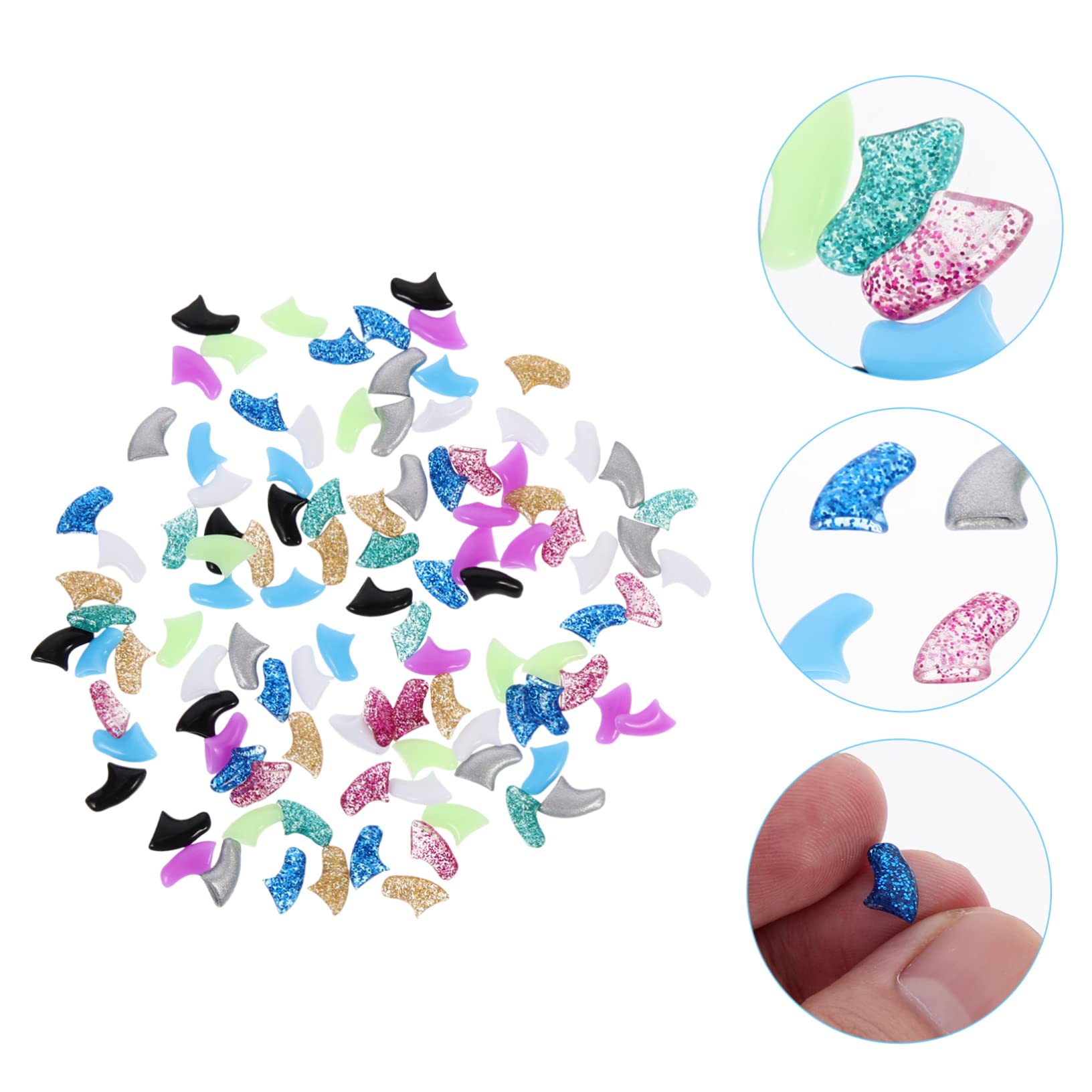 Didiseaon 50 Juegos De Kit De Uñas para Gatos Ropa De Gel De Sílice para Mascotas