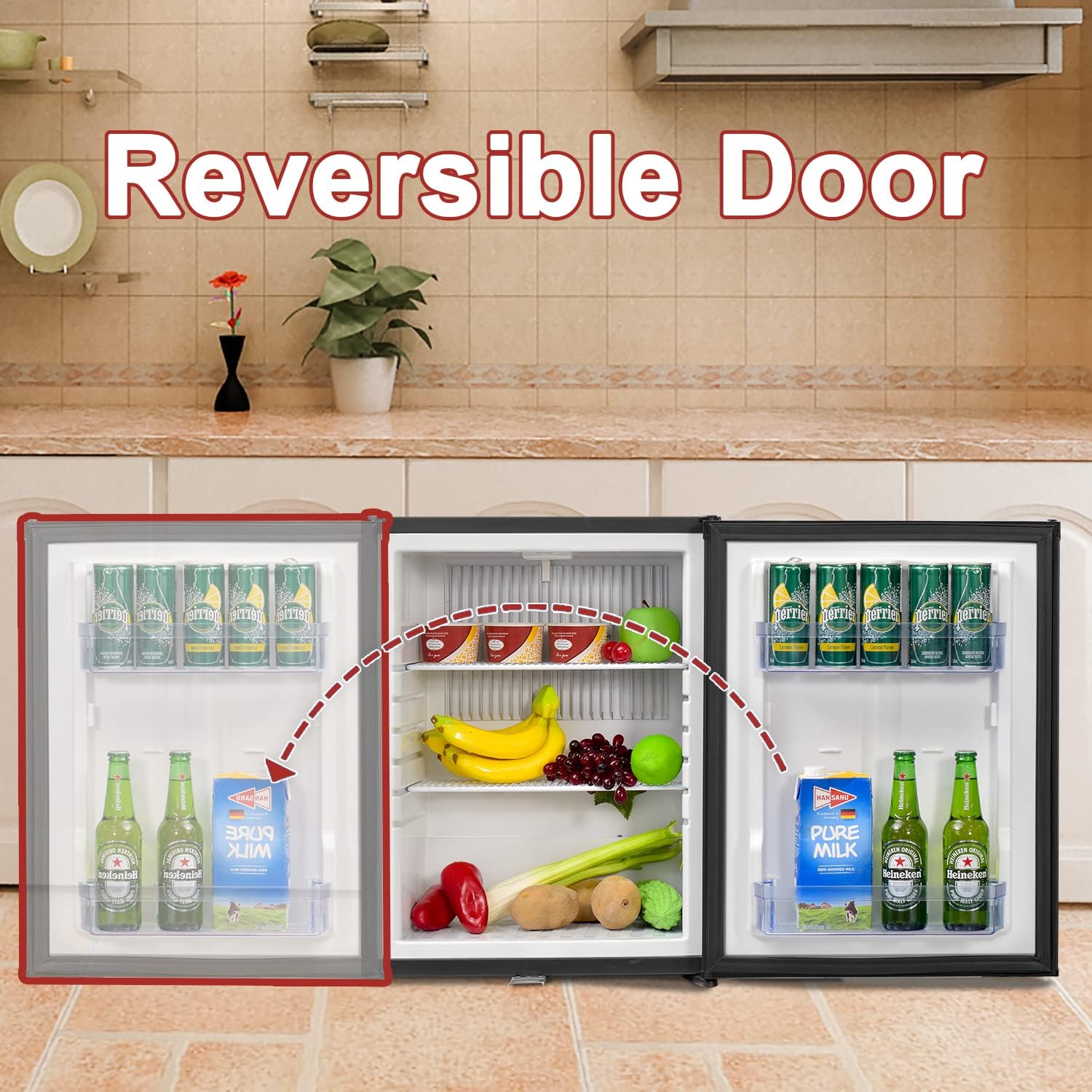 Amazon.com: Smad 12V RV Refrigerator 2.1 Cu.Ft 0 db Compact