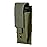 FRTKK Tactical Single/Double Pistol Mag Pouch Outdoor Molle Open-Top Magazine Pouch for Glock M1911 92F