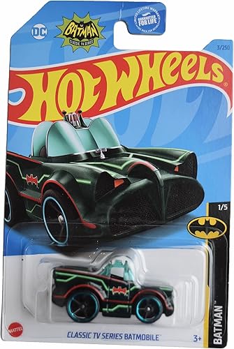 Miniatura 1 de Hot Wheels Serie de TV clásica Batmobile, Batman 1/5 [Verde] 3/250