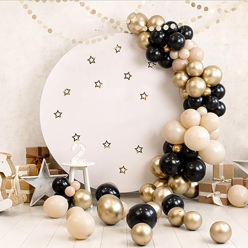 Miniatura 5 de Sunshine Decor Soporte de arco de globos, kit de arco de globos flexible de 8.2 pies y 5 pies con base rellena de agua, kit de guirnalda de telón de