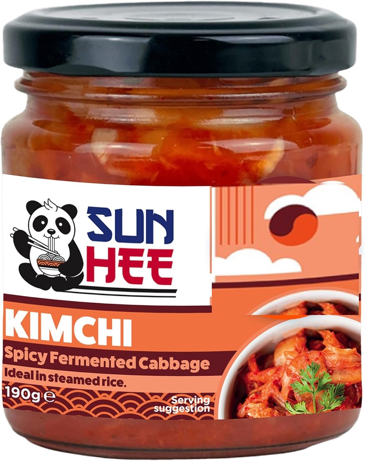 Sun Hee Natural Kimchi 190 grams (Pack of 1) | 212 ML