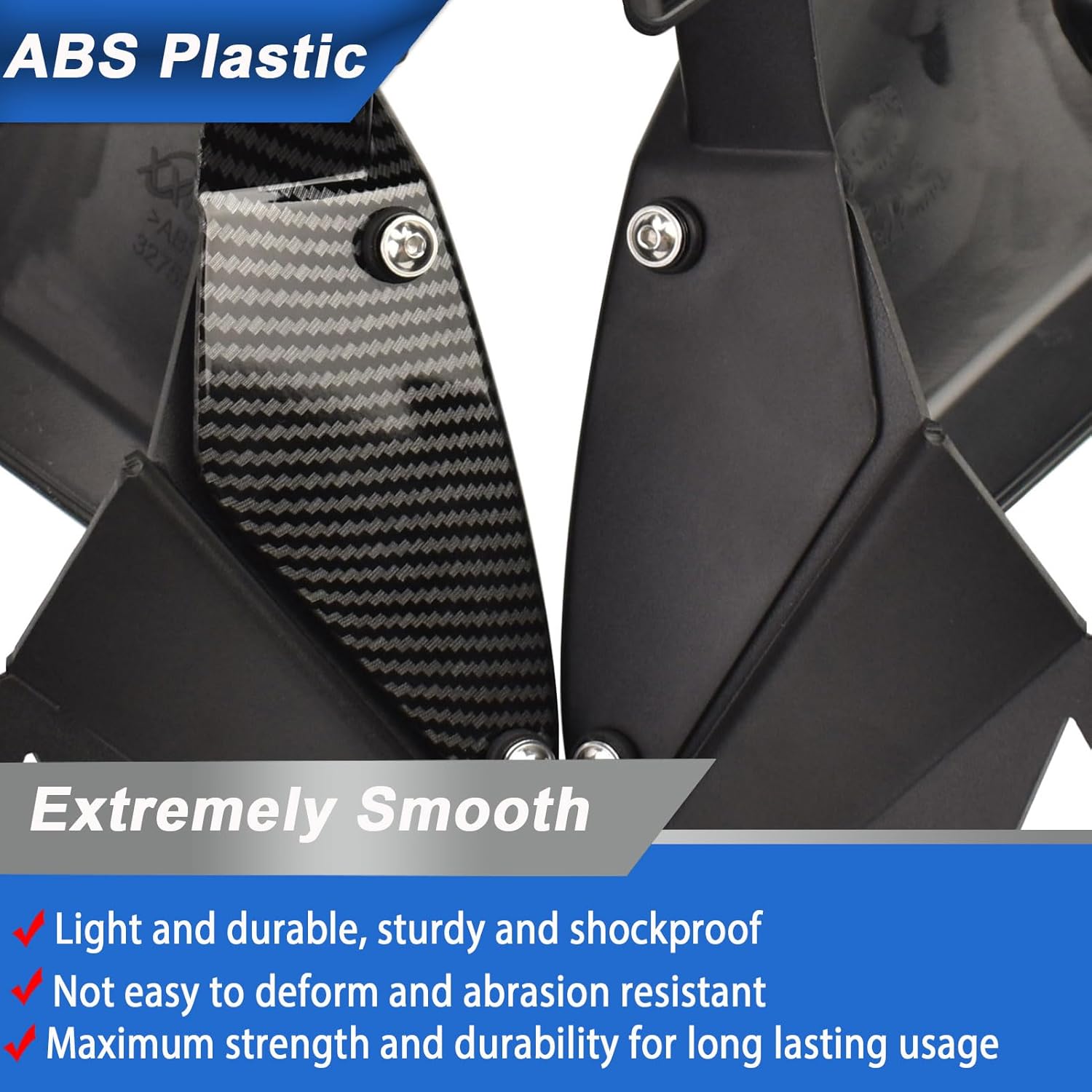 Motorcycle Modofied Accessories Belly pan Bellypan Lower Engine Chassis Shield Spoiler Fairing Compatible with MT 09/MT-09 SP XSR900 Tracer 9/GT Accessories 2021 2022 2023 2024 (Black)