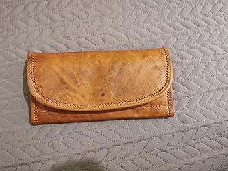 Portafoglio Donna Vera Pelle Con Porta Carte Di Credito Portatessere In - Foto 8