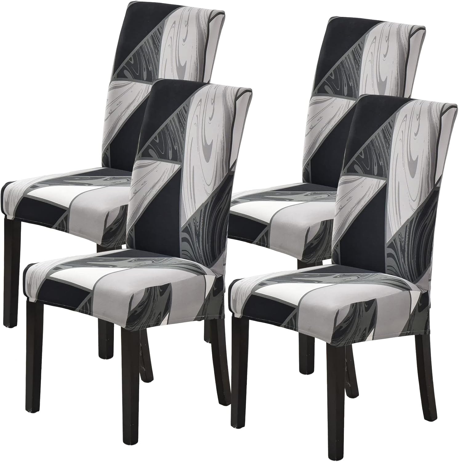 Dining Room Chair Covers Set of 4, Stretch Parsons Chair
