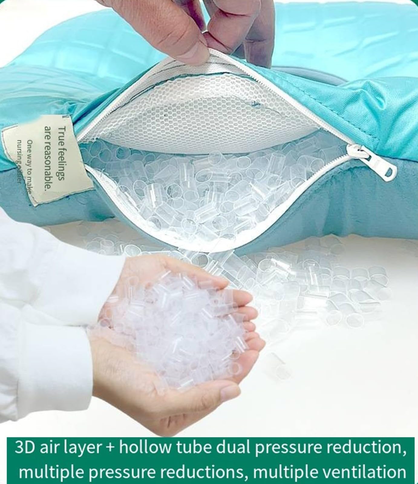 Cojín Antiescaras para Glúteos, Cojín para Aliviar La Presión En La Cadera, Hemorroides Perso Cojín De Gel para Decúbito para Silla para Hemorroides para Pacientes Mayores, Encamados