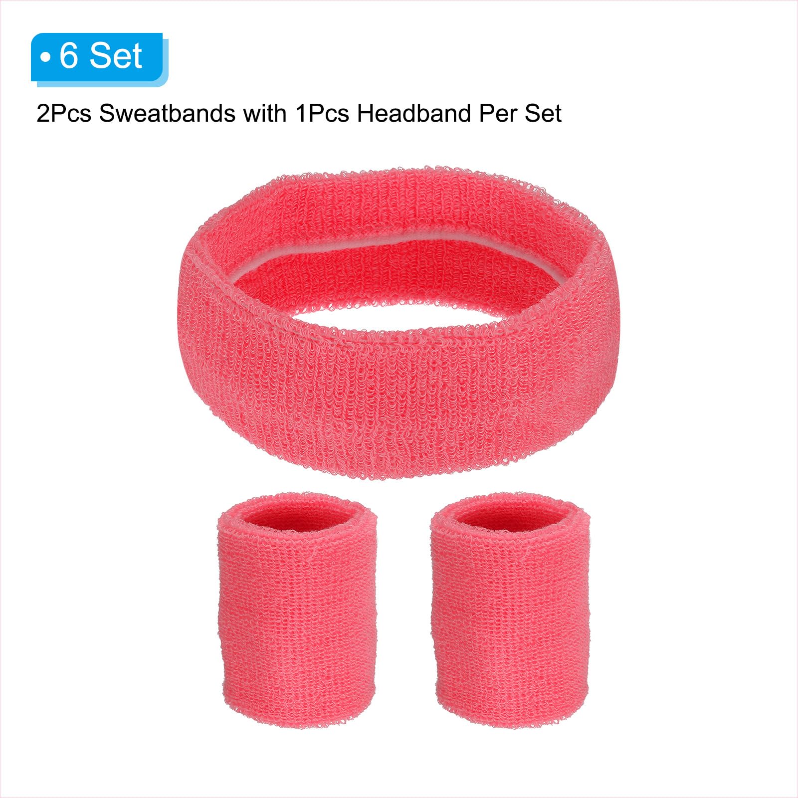 PATIKIL Sweatbands Headband Wristband - Image 3