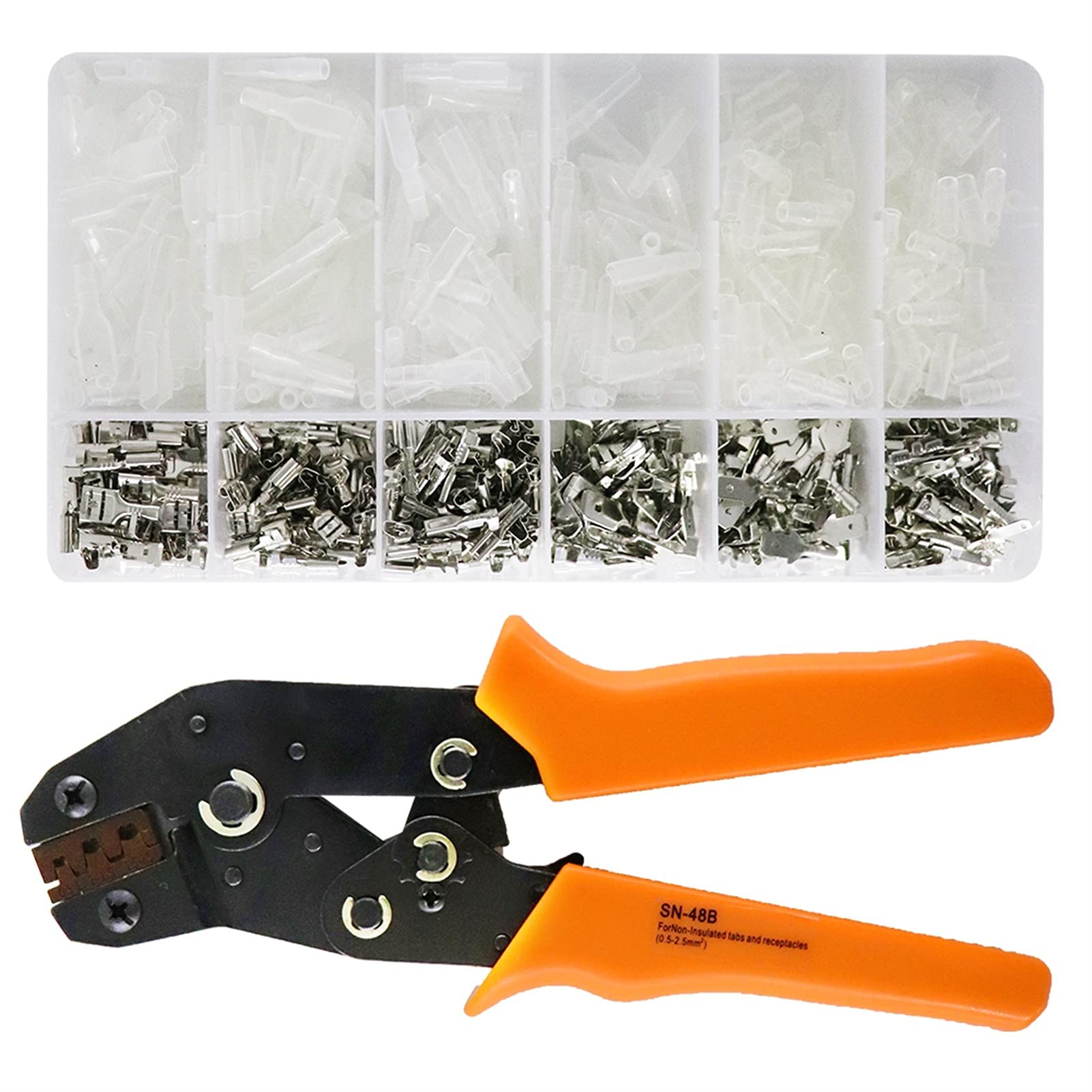 Pince à sertir SN-48B en acier de précision avec mâchoire interchangeable - 7