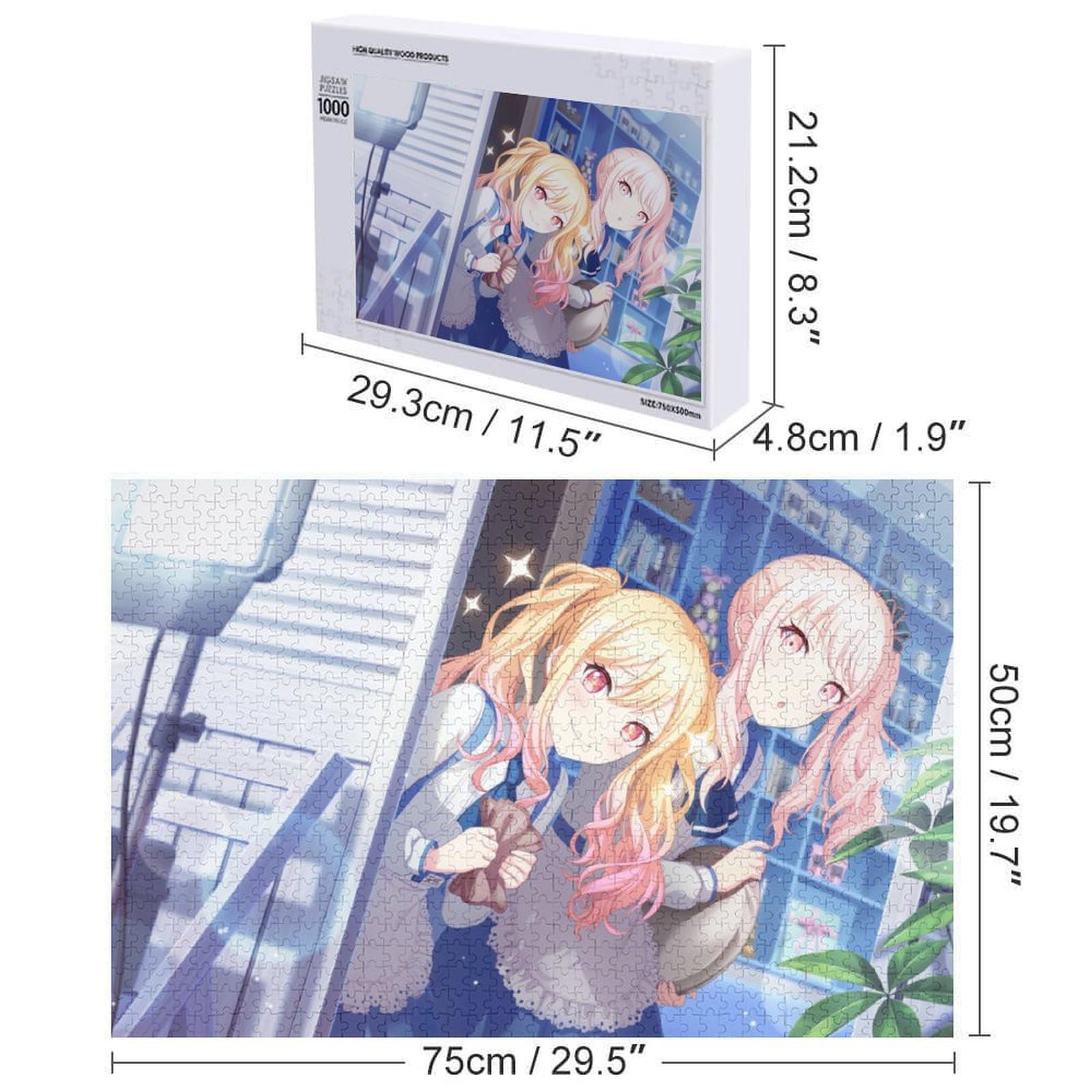 Amazon.co.jp: 天馬咲希 暁山瑞希 ジグソーパズル 1000ピース 益智減圧