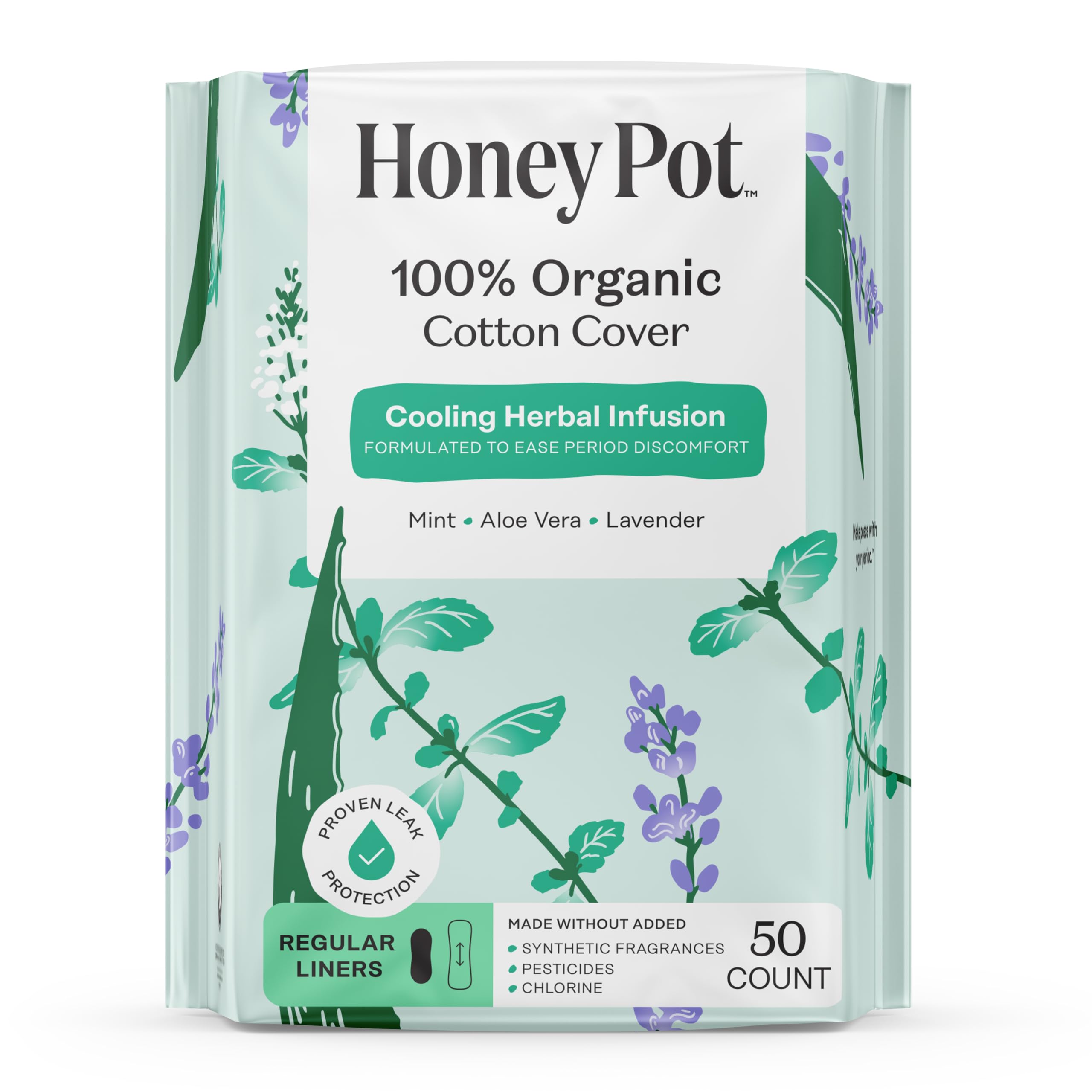 Honey Pot Herbal Everyday Panty Liners