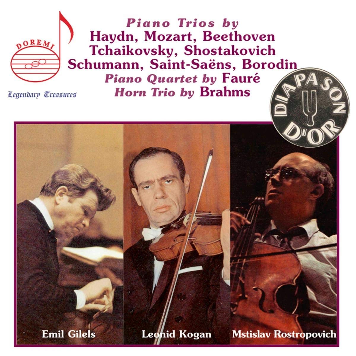 Piano Trios - Mozart Schumann