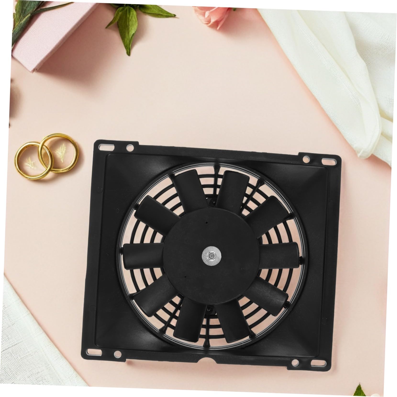 Ventilador Eléctrico de Refrigeración para Radiador Compatible con Motos Atv y Dirt Bikes Diseño Robusto para Disipación de Calor y Protección del Motor