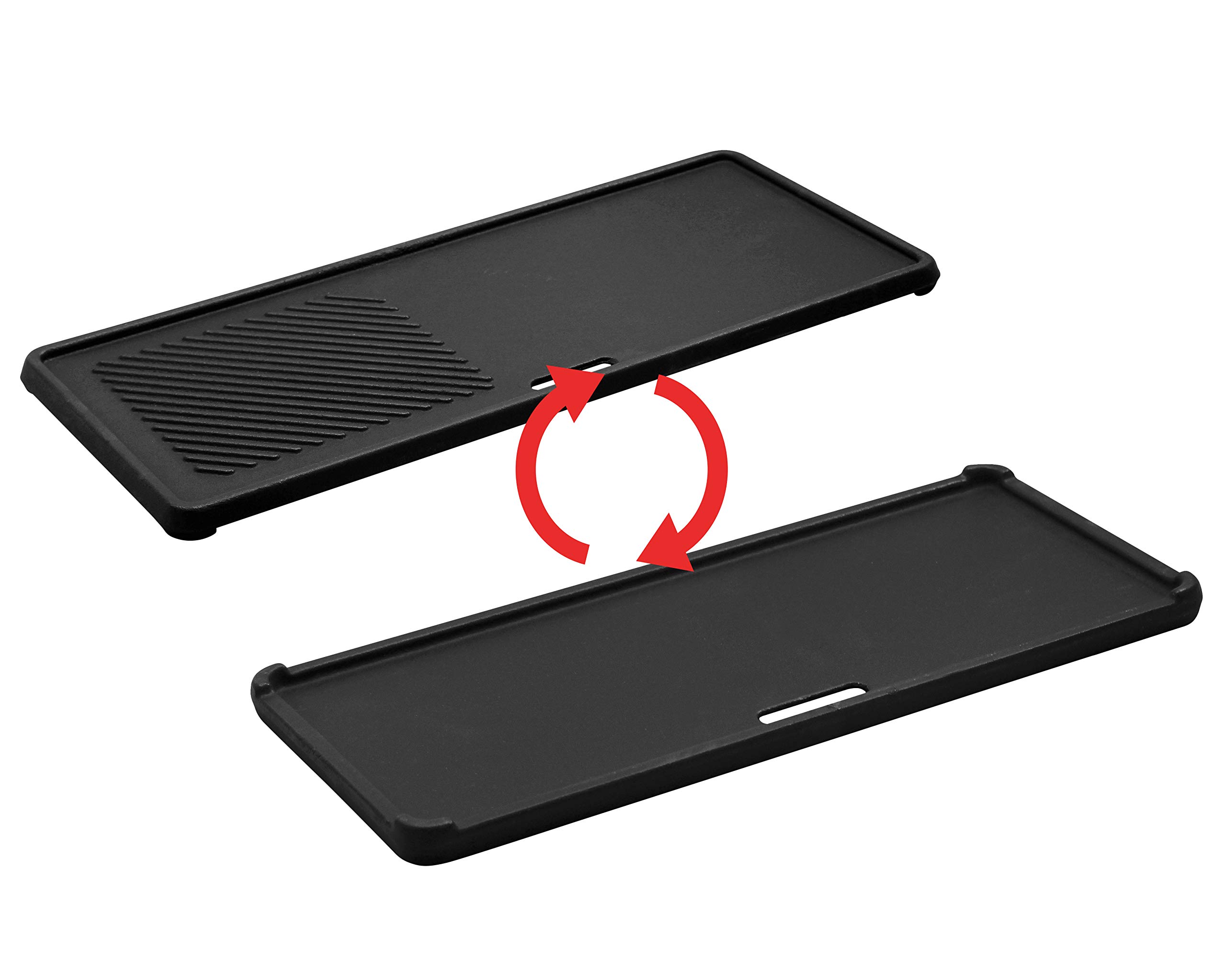 Enders Switch Grid Piastra Reversibile in Ghisa per Barbecue a Gas - Compatibile con modello Chicago 3 & 3 R Turbo - Accessori Griglia Barbecue #7899