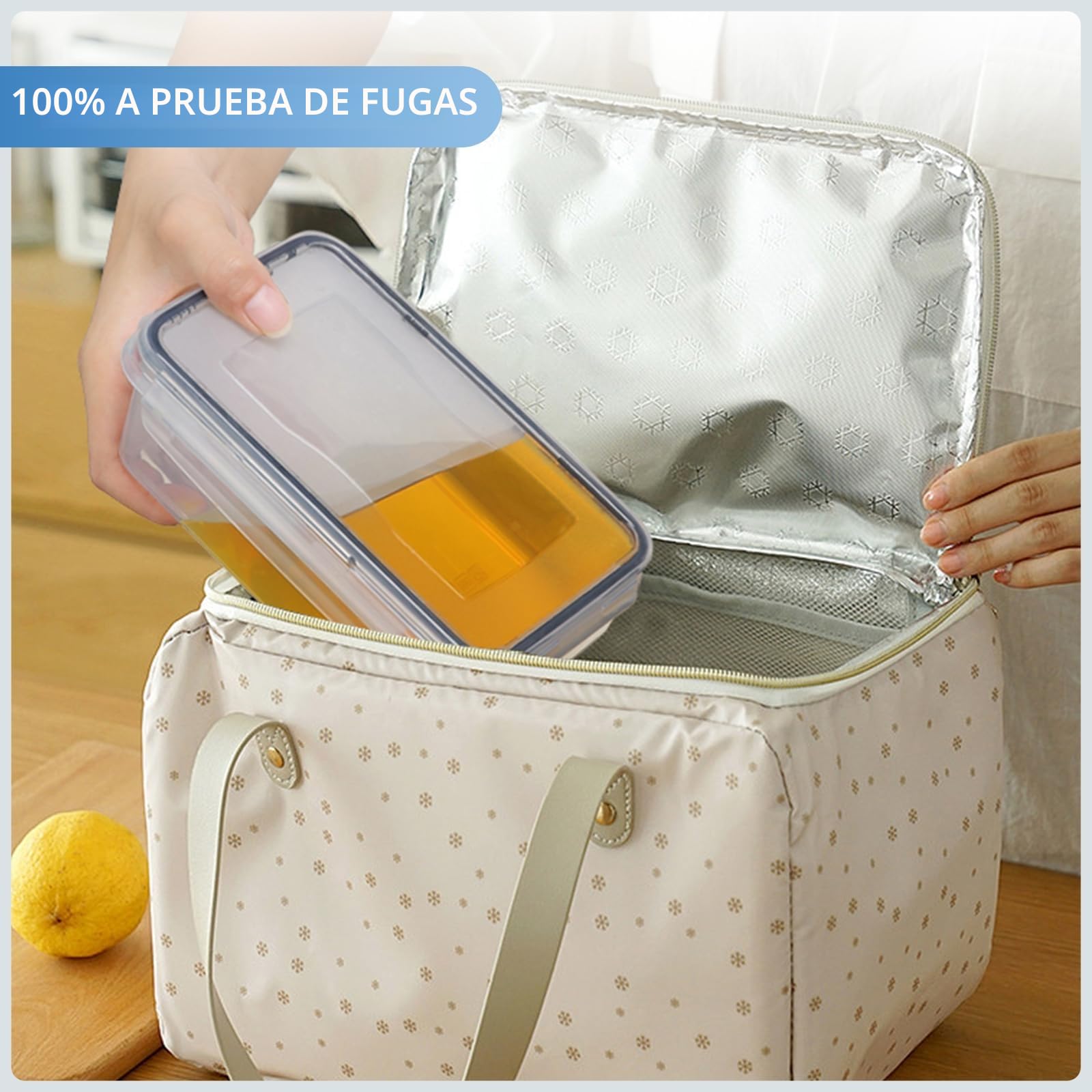 Hibisaws 12 recipientes herméticos con tapa, recipientes para congelador, cajas de comida, sin BPA y 100% herméticos, transparentes, 6 x 1 l y 6 x 0,5 l, cajas para preparar comida