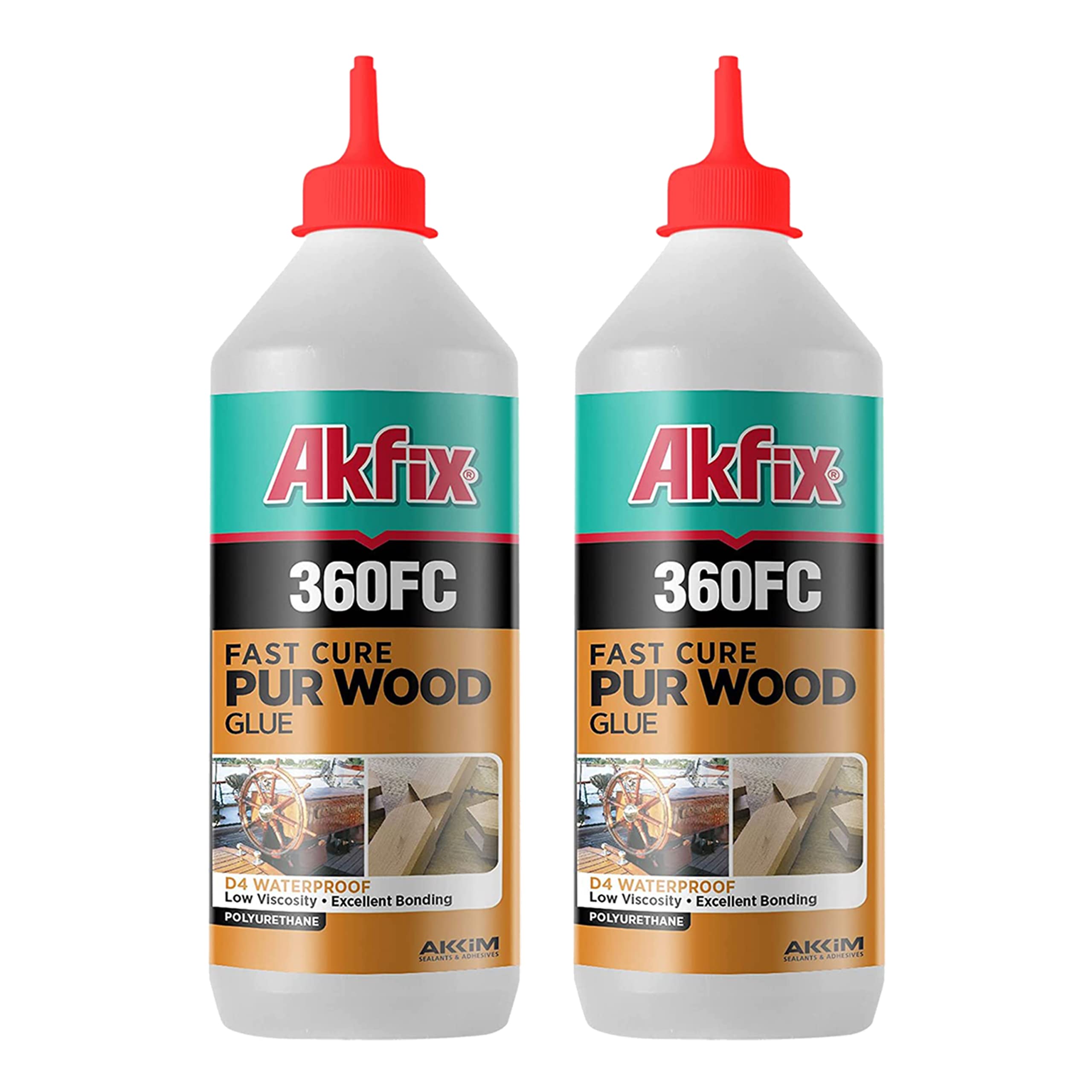 Akfix 360FC Fast Drying Polyurethane Glue Bottle