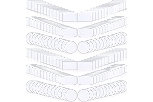 120 BLANK SUBLIMATION PATCHES, IRON-ON, 3 SHAPES