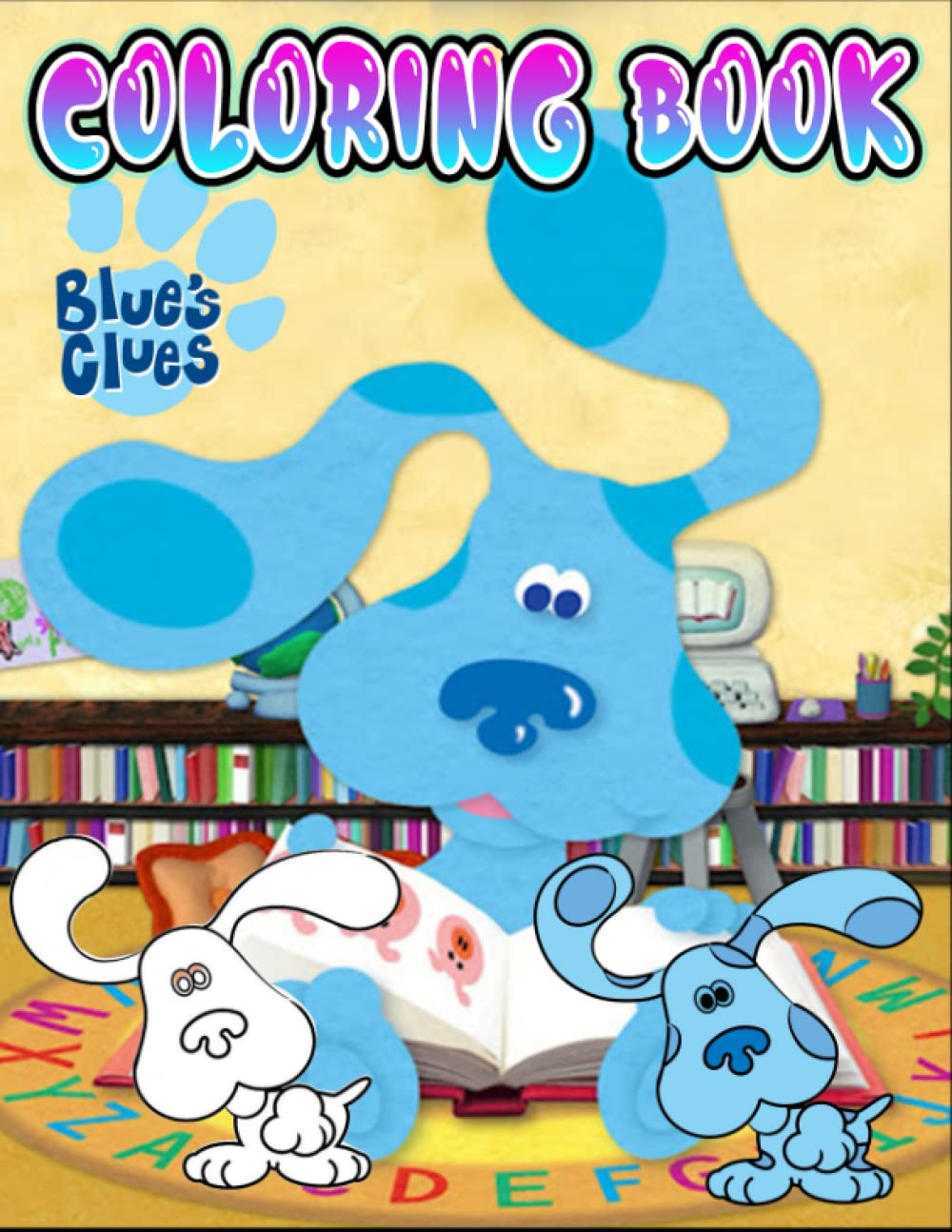 Buy Blues Clues Coloring Book - 711OlHyERAL 