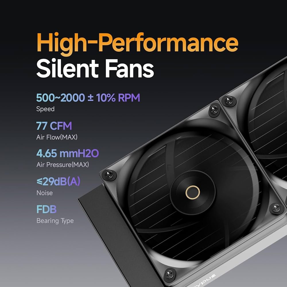 Iota L24 CPUクーラー 簡易水冷 240mm ブラック Ocypus Iota L24-Iota L24 BK