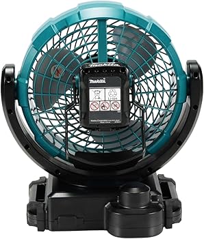 Amazon.co.jp: マキタ 充電式ファン羽根径18cm(10.8V) ACアダプタ付