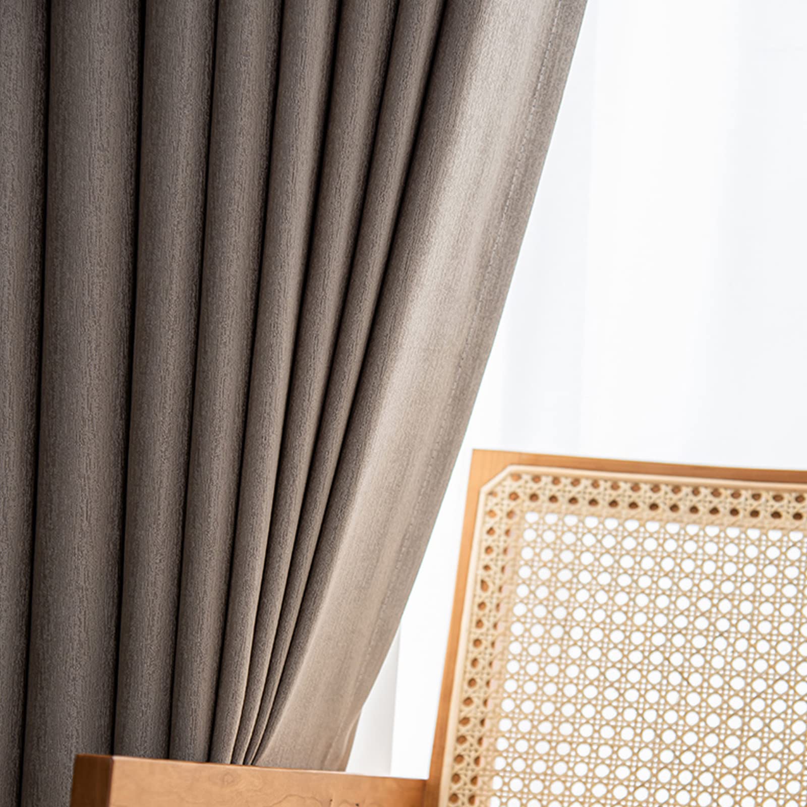 Rideau Occultant Thermique Rideaux De Fenêtre Isolant Lumineux Anti