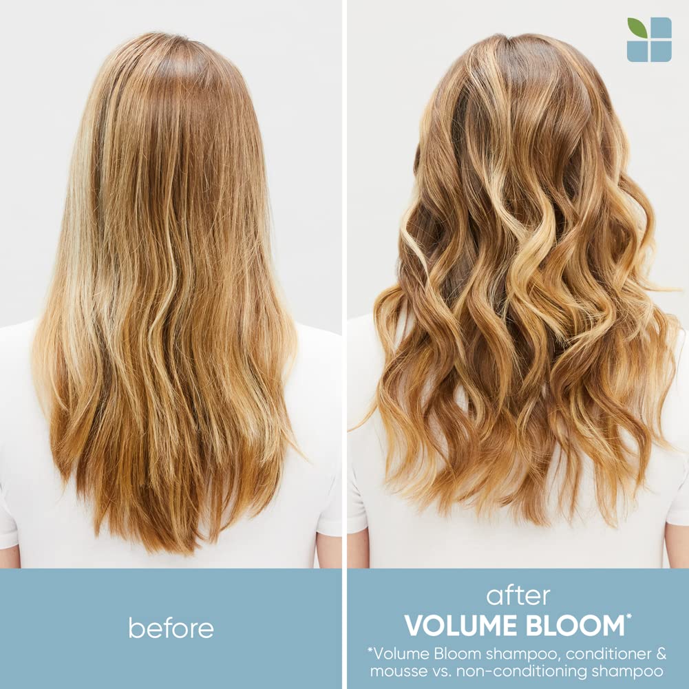 Biolage Volume Bloom Shampoo & Conditioner Set| Lightweight Volume & Shine | For Fine Hair | Paraben & Silicone-Free | Vegan​