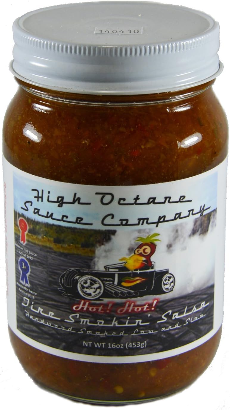 High Octane Tire Smokin Salsa Hot Hot Moruga Scorpion