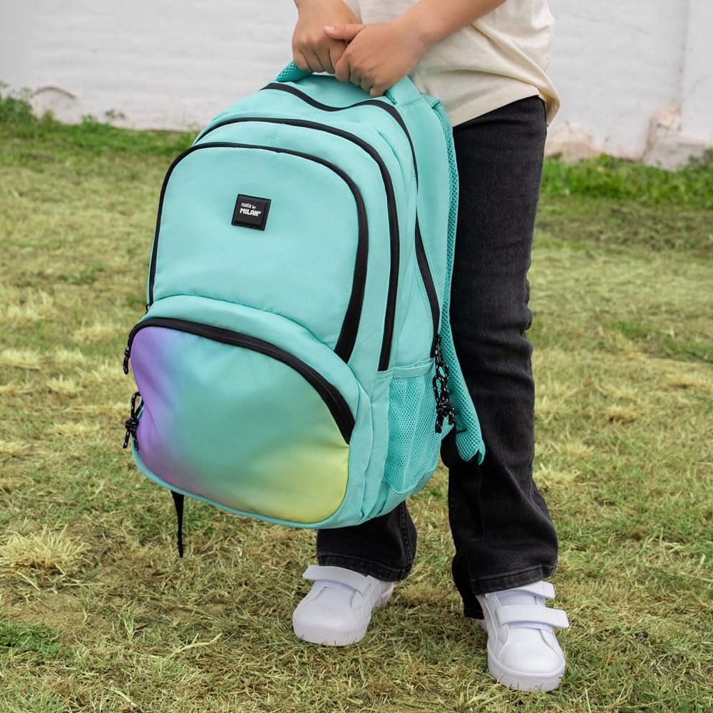 MILAN Sunset 4 Zip School 25L Backpack One Size