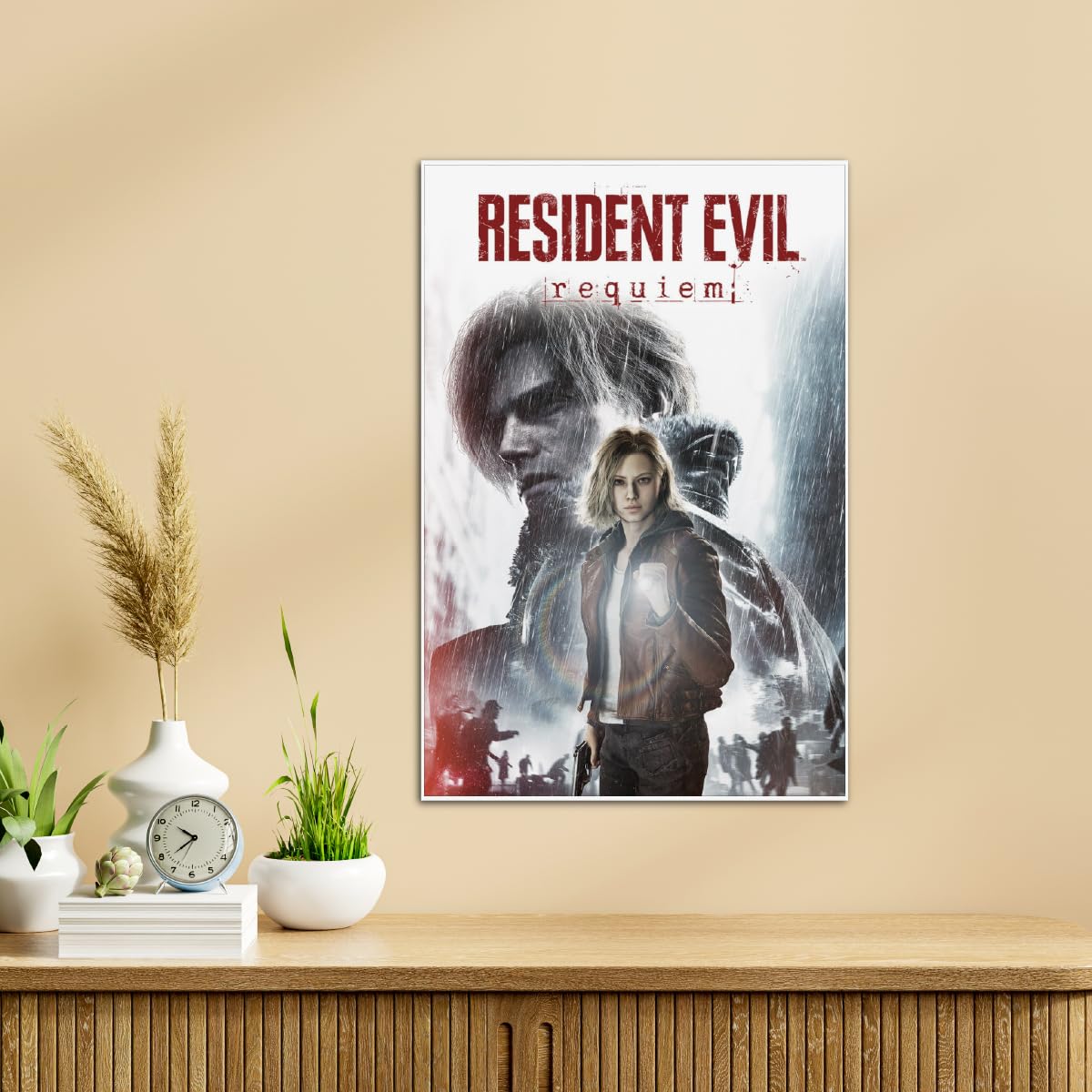 TenorArts Resident Evil Requiem Poster Gaming Wall Posters with
