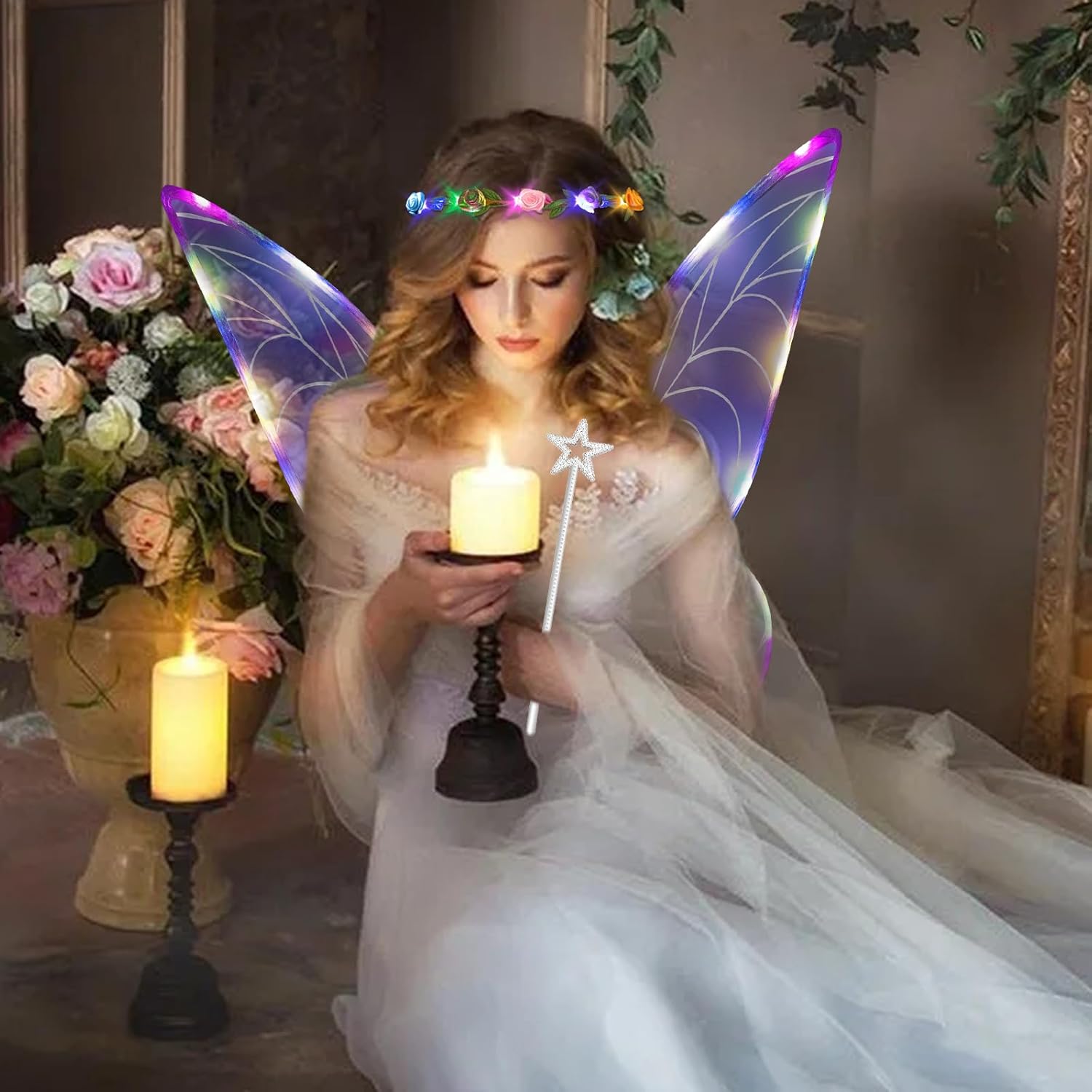 LED Light Up Fairy Wings for Adults and Kids Malaysia Ubuy