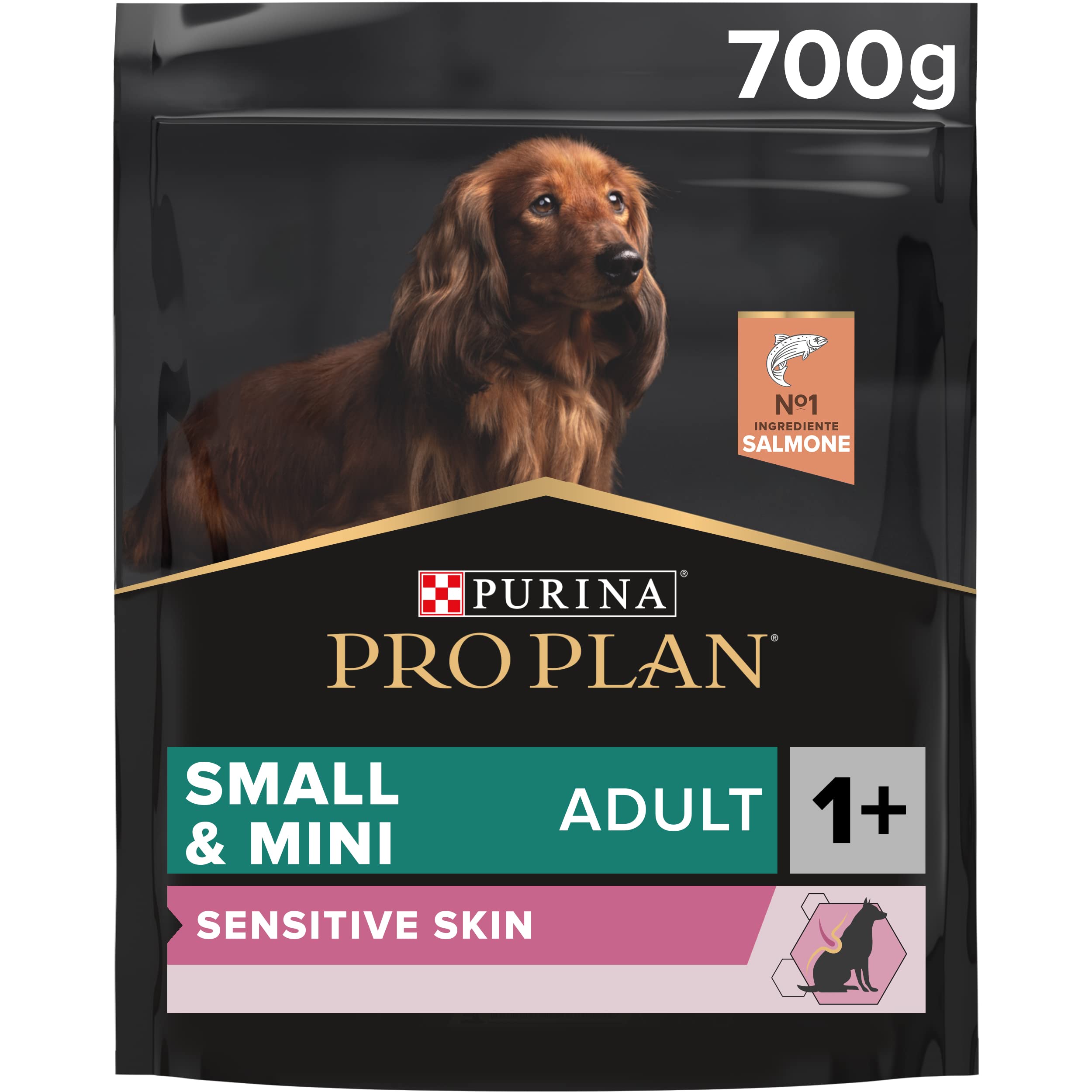 Purina ProPlan Small Derma pienso para Perro Adulto Salmón 8 x 700 g