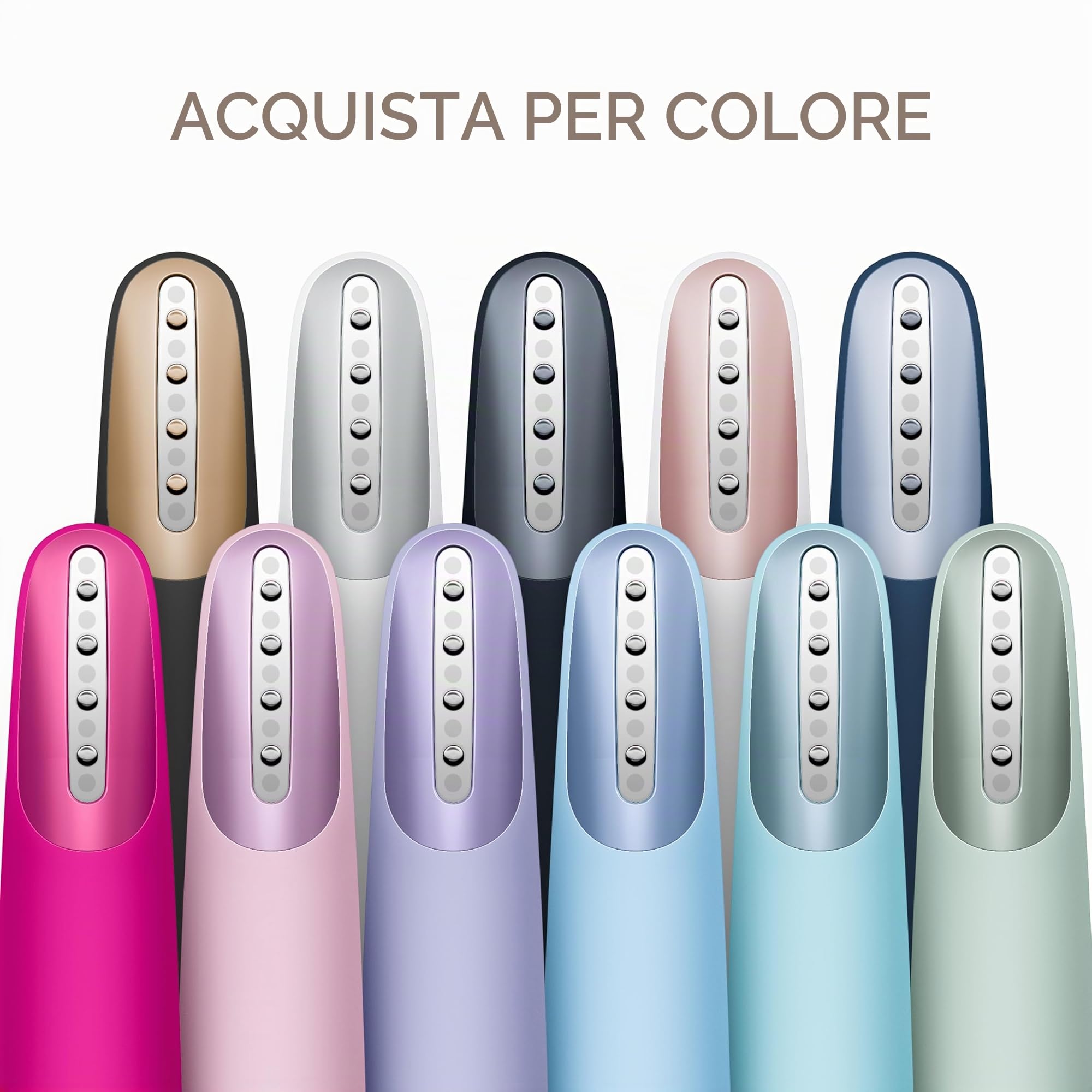 GESKE Skin Firming Wand | 7 in 1 | Anti-età | Lifting a microcorrente | Strumento di skincare | Rimozione rughe per una pelle soda e giovane | Rassodante viso | Red LED Light Technology