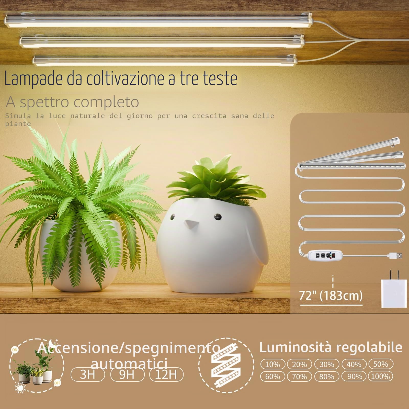 BACEKOLL Supporto per piante a 8 livelli con luci di crescita, scaffale da interno alto 157,5 cm per più piante, supporto per fiori in metallo a forma di S, per casa, patio (bianco)