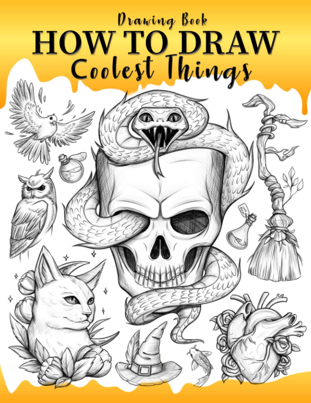 Buy Drawing Book How to Draw Coolest Things Drawing Guide for Students, Kids, Teachers