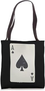 Playing Card Ace of Spade Poker Cool Novelty Lover Gifts Tote Bag