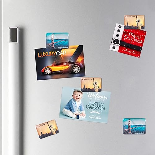 Miniatura 3 de Darknight Disco de imanes para nevera, calcomanía pequeña de cristal para refrigerador, fruta para oficina, armario y lavavajillas, paquete de 30