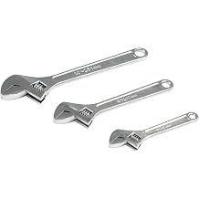 Silverline WR03 Adjustable Wrench Set 150, 200 and 250 mm - 3 Pieces