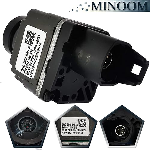 Miniatura 5 de 5Q0980546A cámara de estacionamiento de respaldo de visión frontal 360 Medio ambiente Surround Cámara Reemplazo para Audi A4 A5 Q3 Q5 S4 S5 Bentley