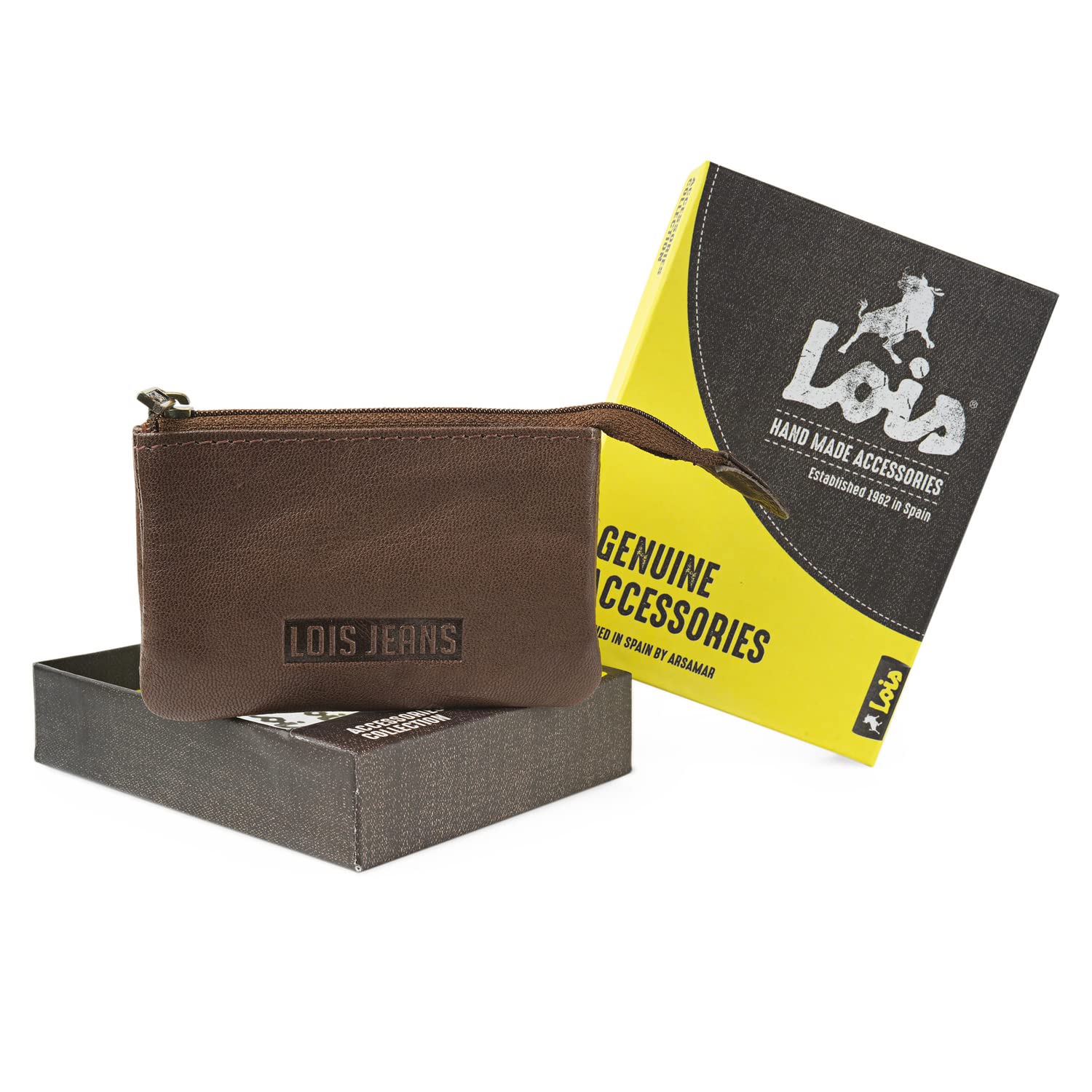 Lois - Monedero Piel Hombre, Monederos Pequeños, Portamonedas y Monedero de Piel Hombre. RFID 201459